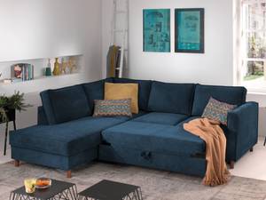 Ecksofa JAKE Indigoblau