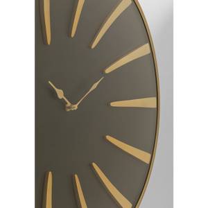 Horloge murale Charm Noir - Bois manufacturé - 51 x 51 x 5 cm