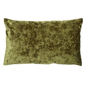 Housse de coussin Bailey Vert brillant - 50 x 30 x 50 cm