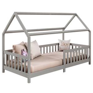 Lit cabane NINA 90x190 cm Gris