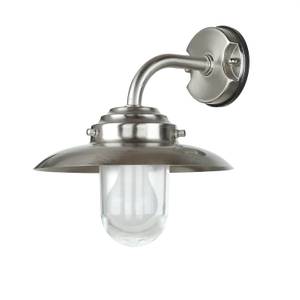 Wandlampe KAVALA Silber - Glas - Metall - 30 x 27 x 26 cm