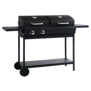 Grill Schwarz - Metall - 149 x 102 x 102 cm