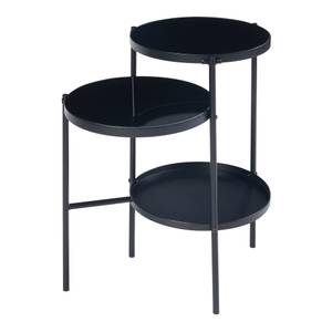 Table d'appoint Mölndal Noir - Métal - 58 x 70 x 37 cm