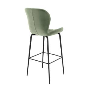 Tabouret de bar Mazzia (Lot de 2) Vert