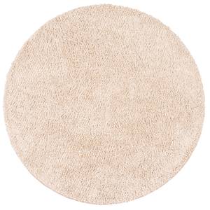 Luxus Langflor Teppich Milano Rund Beige - 160 x 160 cm