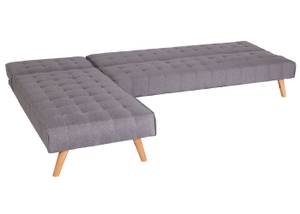 Ecksofa K38 Hellgrau