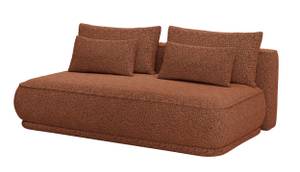 Sofa mit Schlaffunktion Leanno Rotbraun