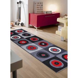 Tapis salon SERGETE 40x60 gris Gris - 40 x 60 cm