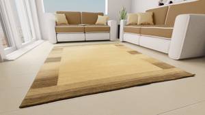 Indo Gabbeh - 160x90cm Beige - Naturfaser - 90 x 1 x 160 cm