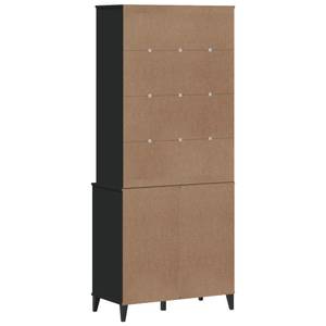 Highboard DE6094 Schwarz