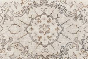 Teppich Ultra Vintage CCCLII Beige - Textil - 157 x 1 x 279 cm