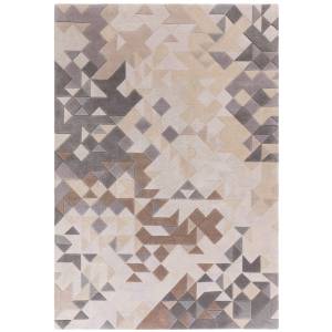 Tapis de salon MYSTERIA Gris - 160 x 230 cm