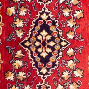 Keshan - 88x62cm Rot - Naturfaser - 62 x 1 x 88 cm