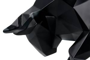 Sculpture moderne Brave Friend Noir - Pierre artificielle - Matière plastique - 51 x 26 x 23 cm