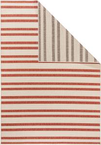 Wendeteppich Terrazzo Beige - Rot - Textil - 160 x 1 x 235 cm