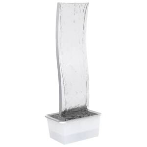 Gartenbrunnen Silber - Metall - 40 x 130 x 153 cm