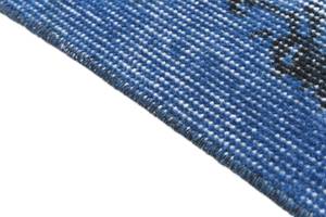 Tapis Ultra Vintage DCXLIX Bleu - Textile - 142 x 1 x 264 cm