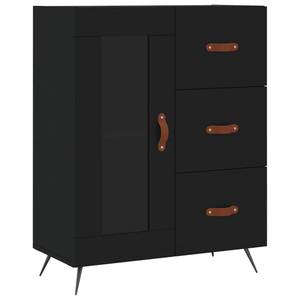 Highboard DE5037 Schwarz - Holzwerkstoff - 34 x 180 x 70 cm