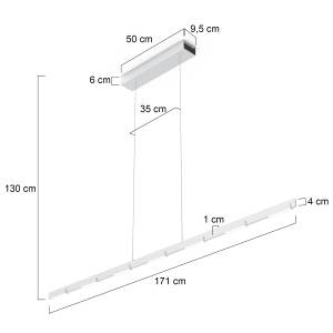 Pendelleuchten Bloc Silber