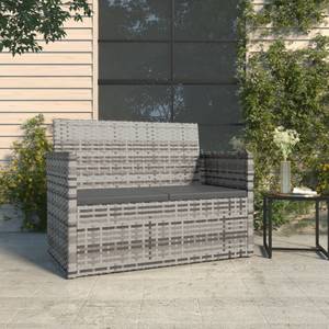 Banc de jardin 3029480-1 Gris - Métal - Polyrotin - 105 x 75 x 56 cm