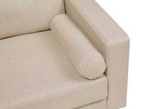 2-Sitzer Sofa KALMAR Beige - Creme - Eiche Hell