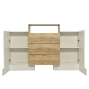 Sideboard CaelusⅡ Braun - Holzwerkstoff - Metall - 140 x 77 x 140 cm