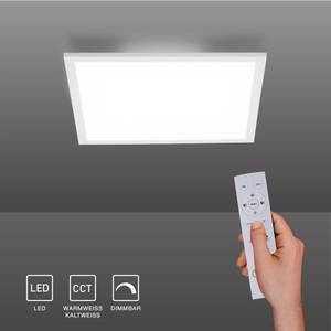 LED Deckenlampe Panel FLAT Weiß - Metall - 45 x 6 x 45 cm