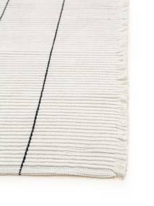 Tapis d'extérieur & intérieur Gaia Blanc - Textile - 80 x 1 x 150 cm