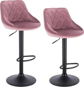 Barhocker Anton (2er Set) Pink