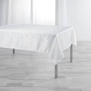 Nappe rectangulaire Ophelie Blanc - Textile - 140 x 250 x 250 cm