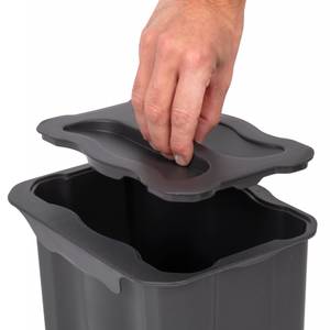 Recyclingbehälter für Küchen Recycle Grau - Kunststoff - 20 x 19 x 26 cm