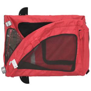 Remorque vélo pour chien 3028682 Rouge - 53 x 53 x 124 cm