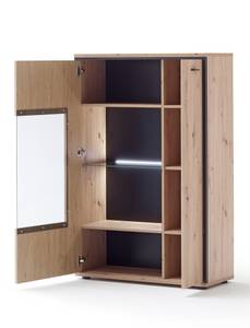 Wohnwand Mendoza 21 (4-teilig) Braun - Holzwerkstoff - Holzart/Dekor - 337 x 210 x 50 cm