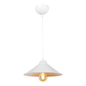 Suspension Hereford E27 blanc Blanc