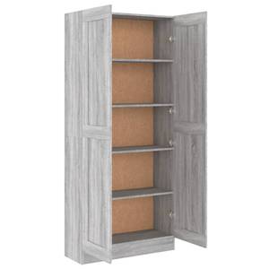 Bücherschrank 3004116-2 Eiche Grau Dekor - Höhe: 186 cm