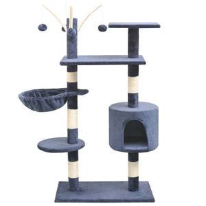 Katzenbaum 294174 Dunkelblau - 35 x 125 x 96 cm