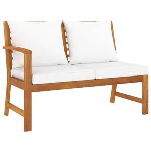 Salon de jardin (lot de 4) 3012919-3 Blanc - Bois massif - Bois/Imitation - 50 x 33 x 100 cm