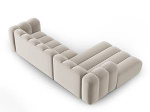 modulares Ecksofa LUPINE 4 Sitzplätze Beige