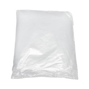 100 x Regenponcho transparent Kunststoff - 120 x 122 x 1 cm