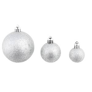 Weihnachtskugel (100er Set) 295555 Silber