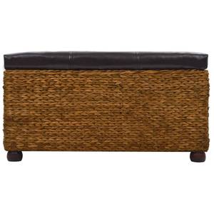 Banc de rangement 295902 (lot de 2) Noir - Marron