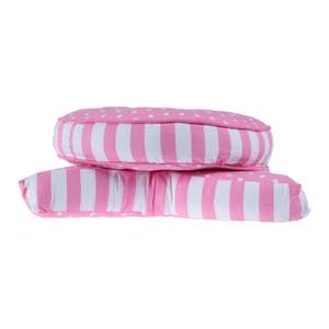 Kinder Bodenkissen Stern Pink - Textil - 48 x 7 x 70 cm