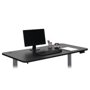 Schreibtischplatte D40 160x80cm Schwarz