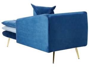 Chaiselongue GONESSE Blau - Gold - Marineblau