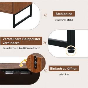 Sideboard Symmetrie Ⅴ Schwarz - Schwarz