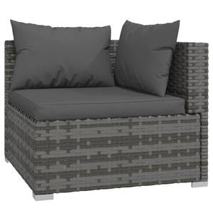 Garten-Lounge-Set (4-teilig) 3013629-8 Anthrazit - Grau - 70 x 70 cm