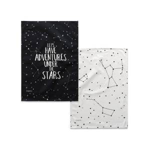 Constellation Geschirrtuch (2er Set) Textil - 70 x 50 x 1 cm