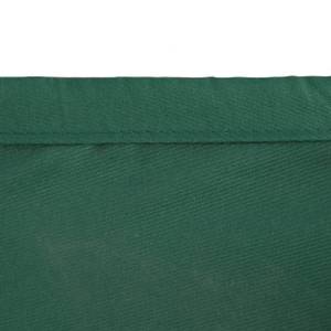 Voile d'ombrage triangulaire verte Vert - Métal - Textile - 300 x 1 x 259 cm