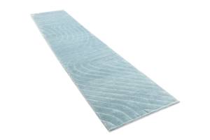 Tapis de passage Darya DLIII Bleu - Textile - 81 x 1 x 396 cm