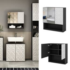 Armoire de toilette Edge Noir